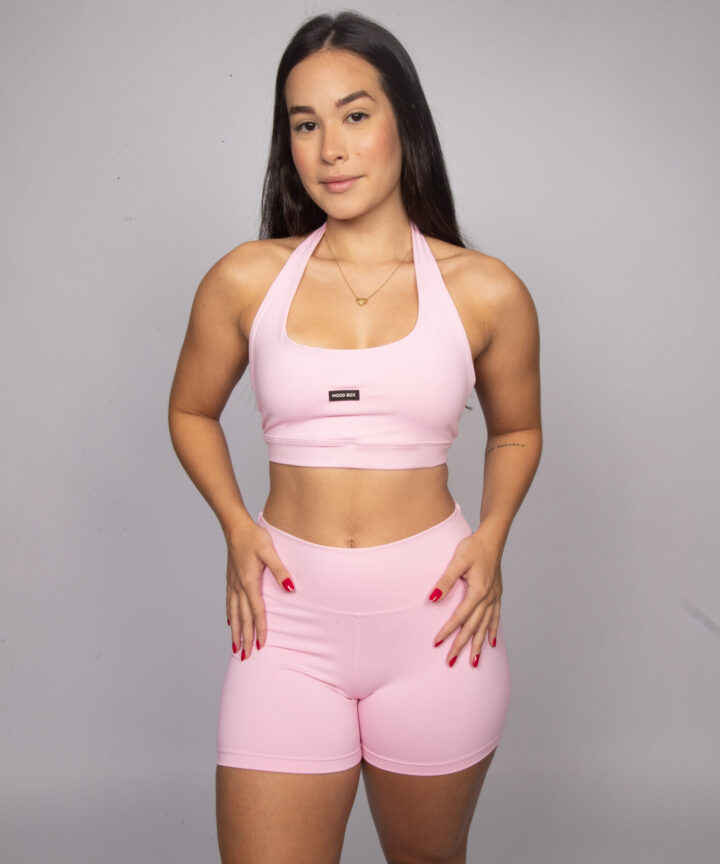 TOP FRENTE ÚNICA ROSA