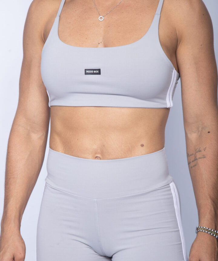 Alternative view of SHORT ADIDAS CINZA