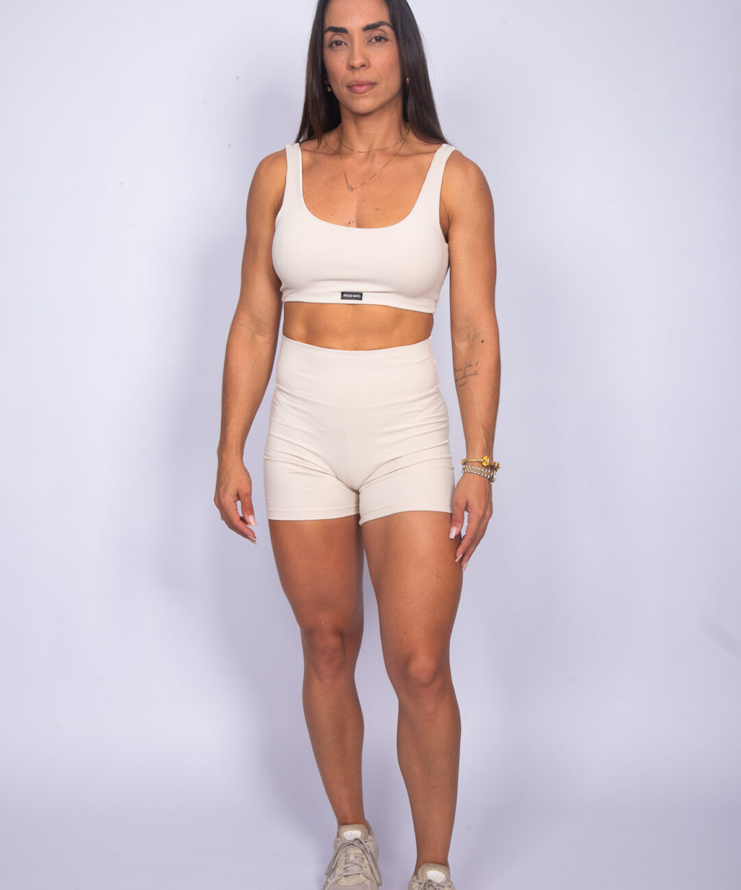 SHORT CANELADO OFF