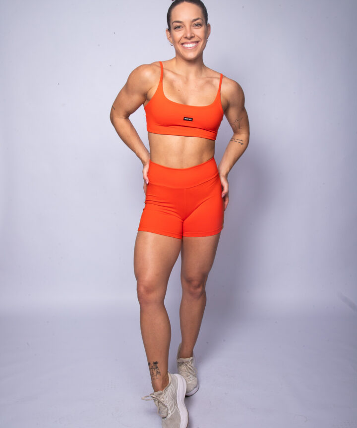 Alternative view of SHORT ADIDAS LARANJA