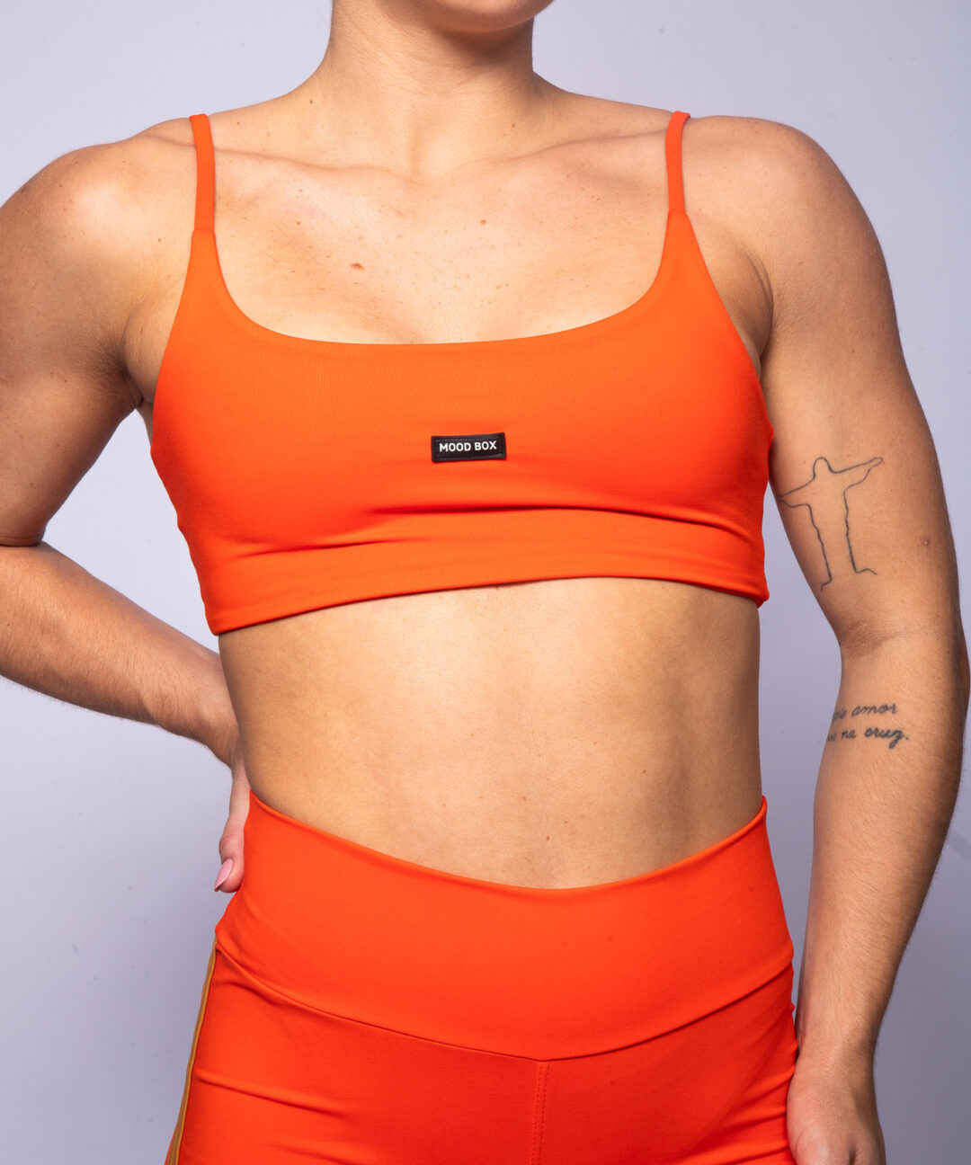 TOP CELINA LARANJA