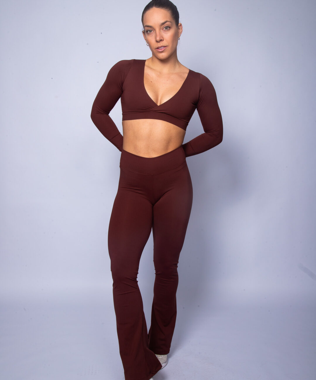 TOP VALENTINA MARROM CHOCOLATE