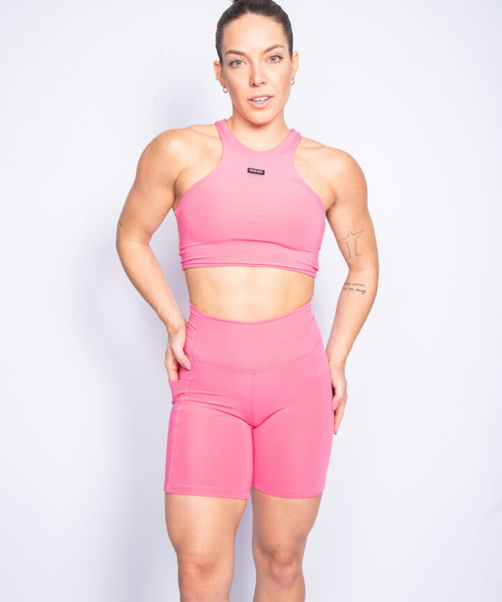 Alternative view of BERMUDA COM BOLSO ROSA