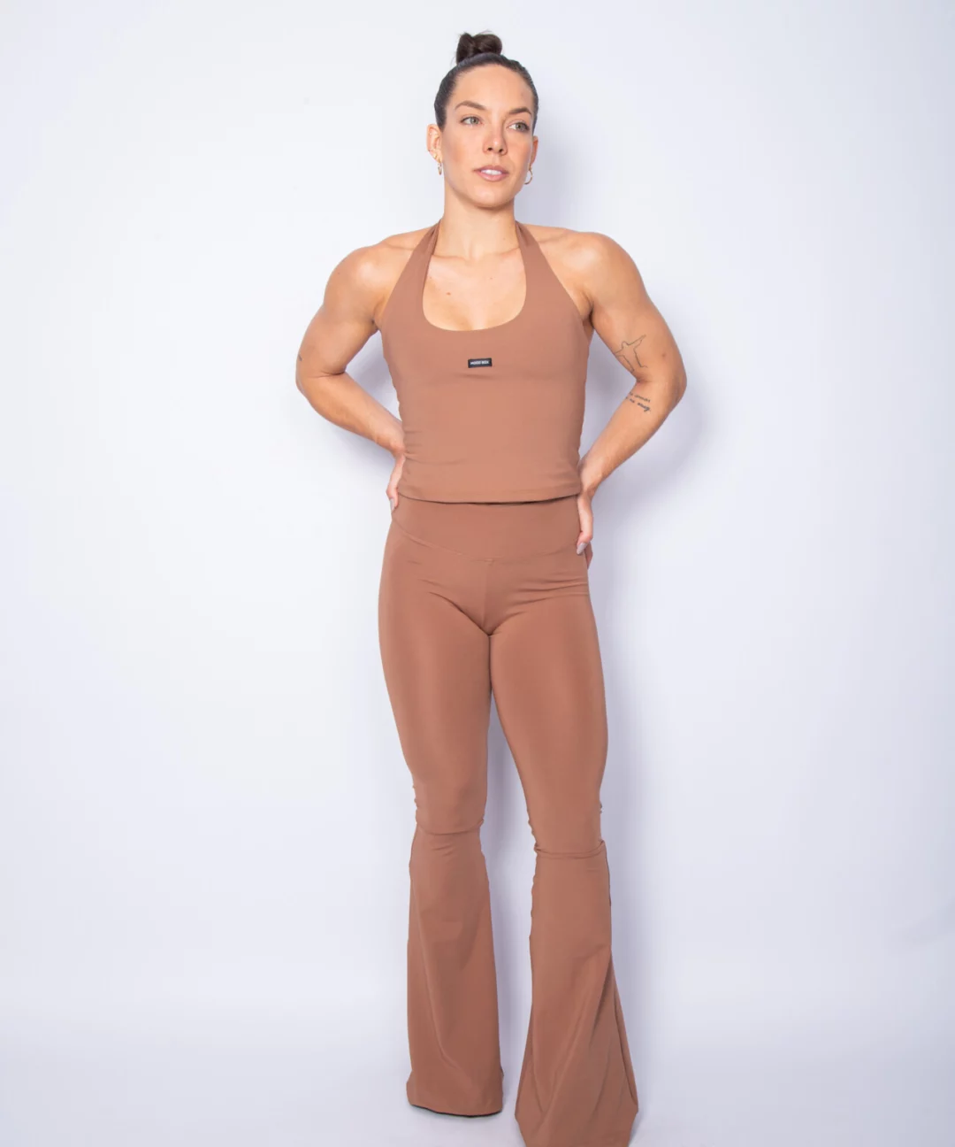 CALÇA FLARE CAPUCCINO