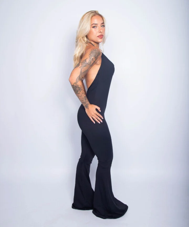 Alternative view of MACACÃO FLARE PRETO