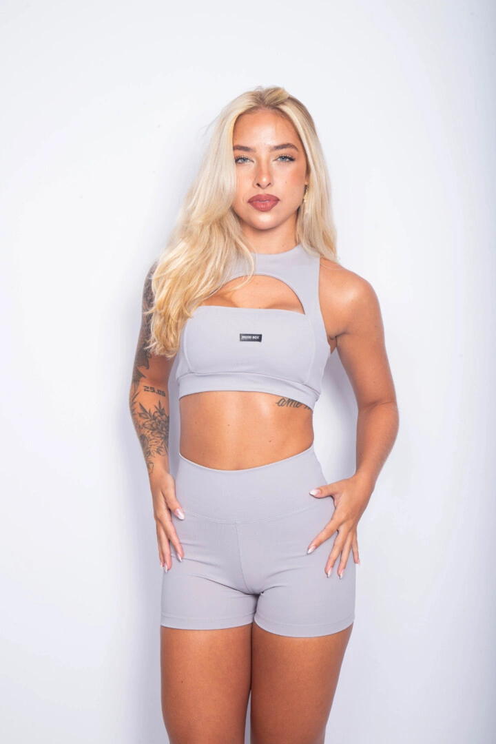 SHORT CINZA BASIC - Imagem 3