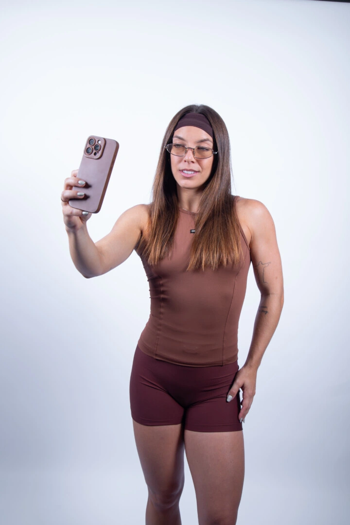 BLUSA DRIVE MARROM - Imagem 7