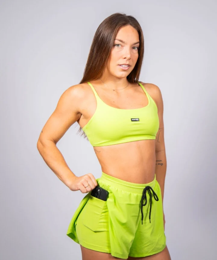 SHORT TACTEL VERDE